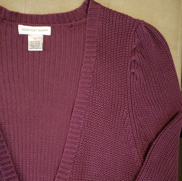 Maxi cardigan cotton blend  L/XL EUC - Picture 8 of 11